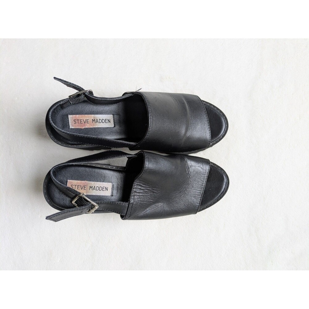 STEVE MADDEN Sunnyside Slingback Sandal Heels Size 7